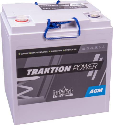 Intact Traction Power Deep-Cycle AGM